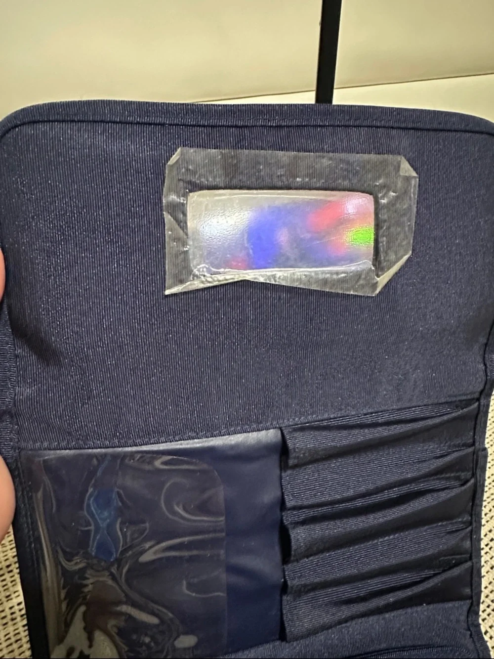 Dior navy canvas